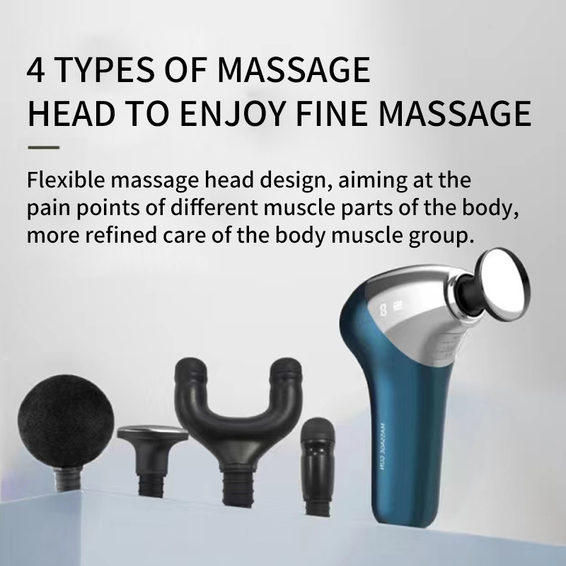 Percussion Vibration Full Body Massager Deep Tissue Fascia OEM Muscle Massage Gun