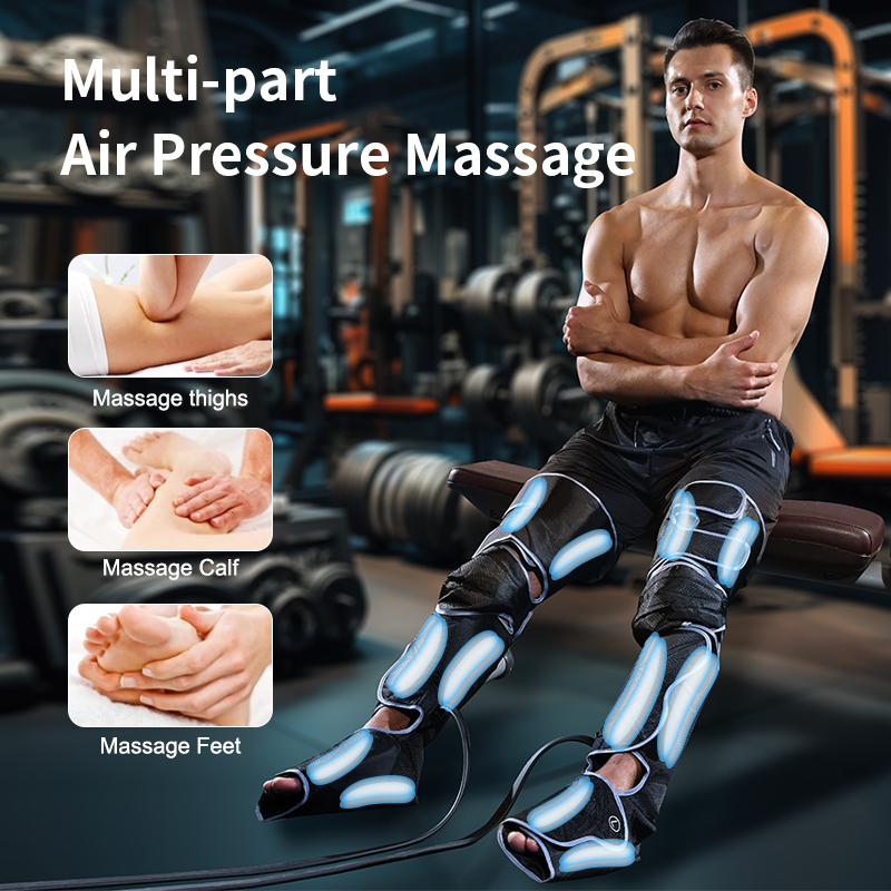 OEM ODM relax pressure therapy system machine recovery boots foot calf air compression leg massager