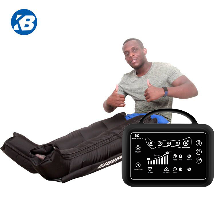 Dropshipping therapy System Sports Recovery Air Pressure Therapy Compression Boots Leg Massager Massage Machine