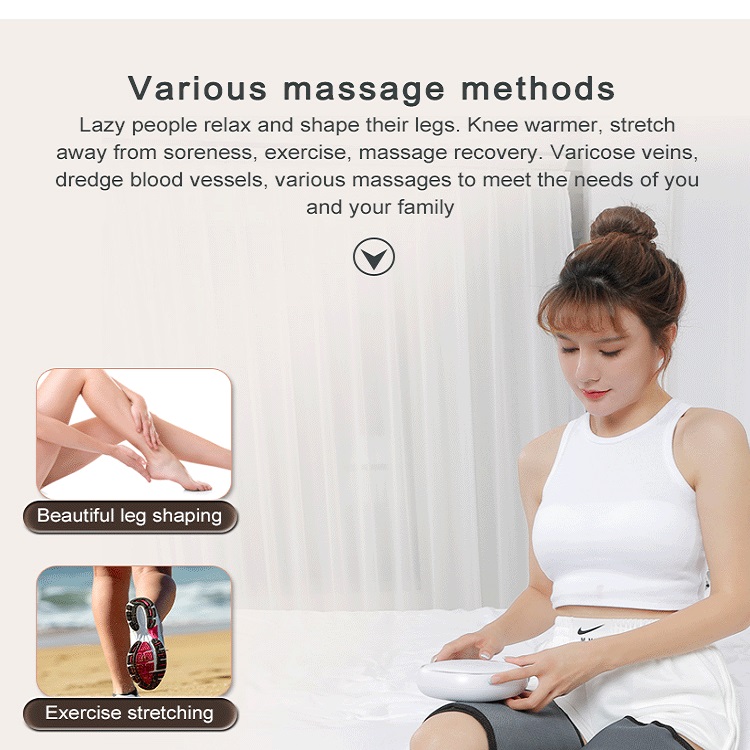 Leg Massager for Circulation Foot Calf Air Compression Leg and Thigh Wraps Massage Boots Machine