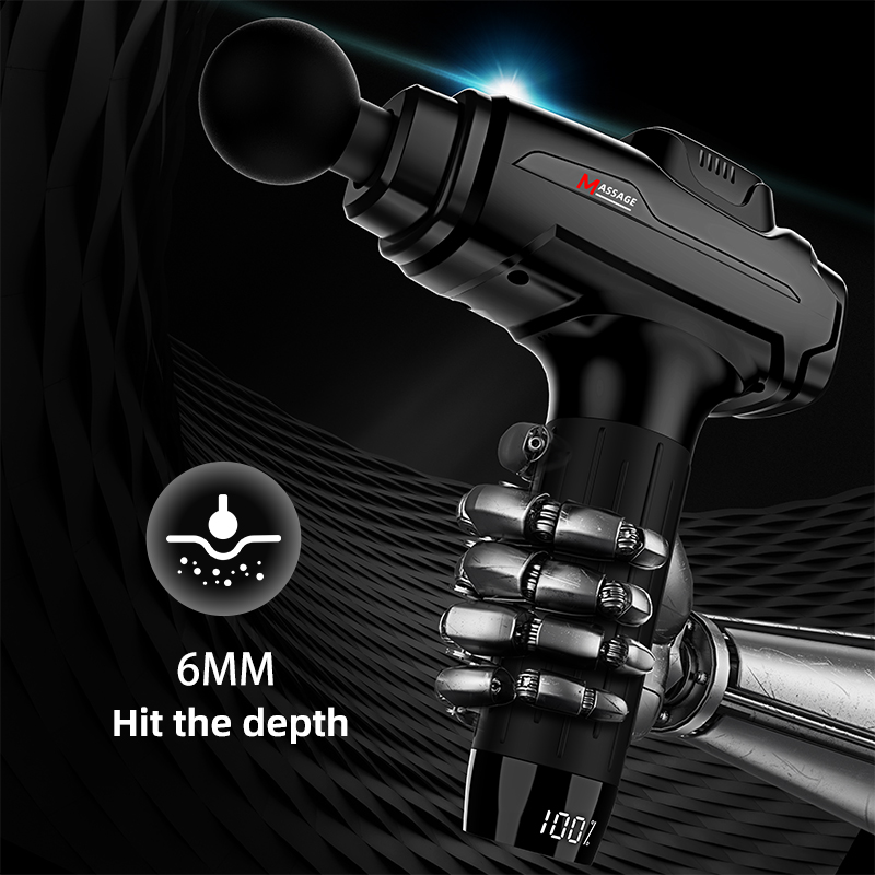 Gun Massage Machine 12 massage Heads Fascia Gun Personalized Cordless Deep tissue Muscle Massage Gun