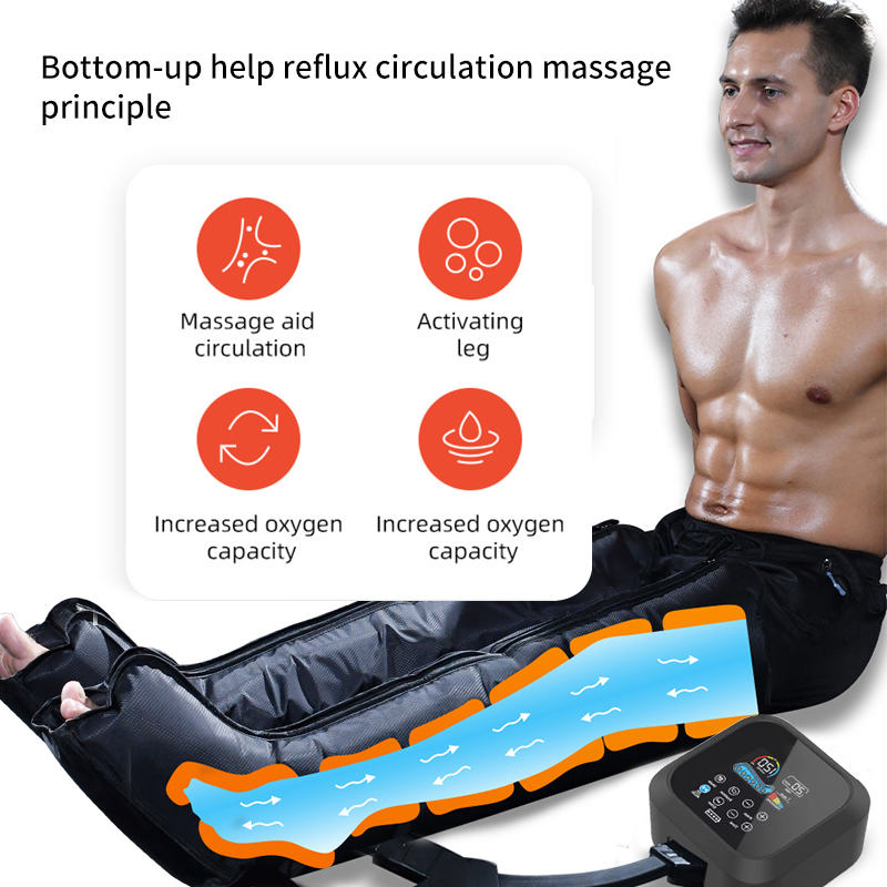 Air Compression Leg Massager For Circulation Air Compression Therapy Recovery Boots