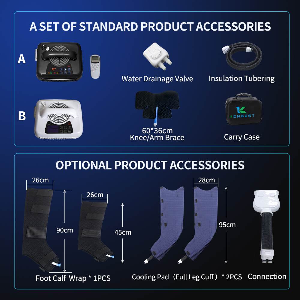 Cryotherapy Machine Customized Manufacturers Recovery Hot Cryo Ice Cold Compression Physical Therapy System Machine