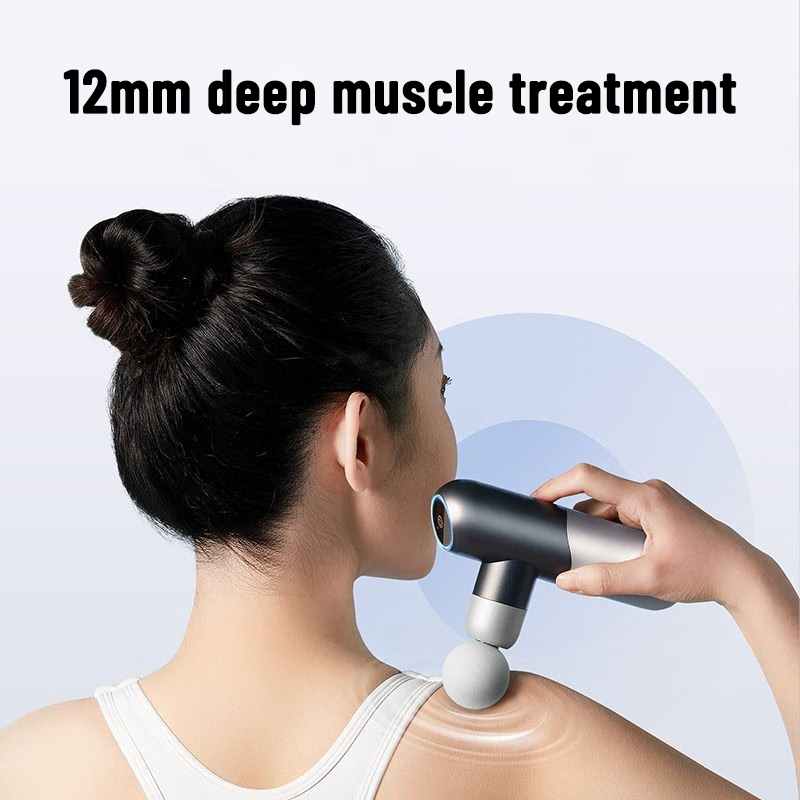 High Quality Rechargeable Sports Vibration Fitness Massager Deep Tissue Professional Body and Muscle Massage Gun Massage Gun