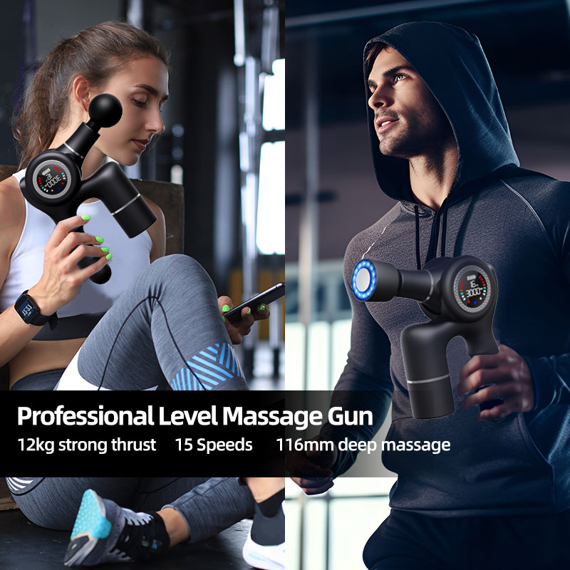 Massage Gun Muscle Massage gun with Heat and Cool with Logo